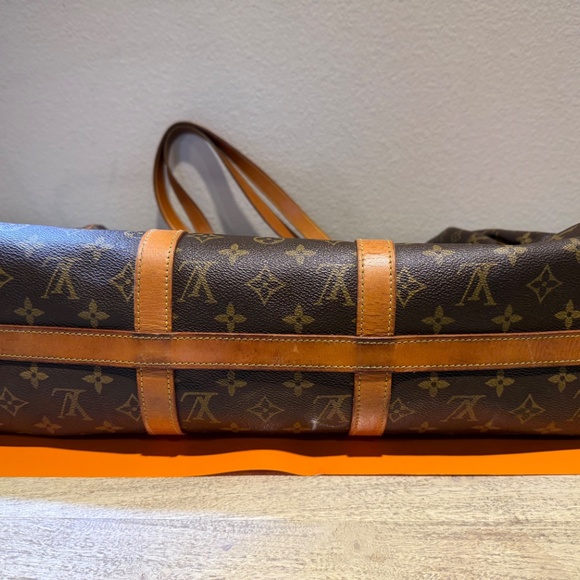 LOUIS VUITTON Monogram Flanerie Travel Tote Large LV Bag 19x13x6 - Picture 15 of 16